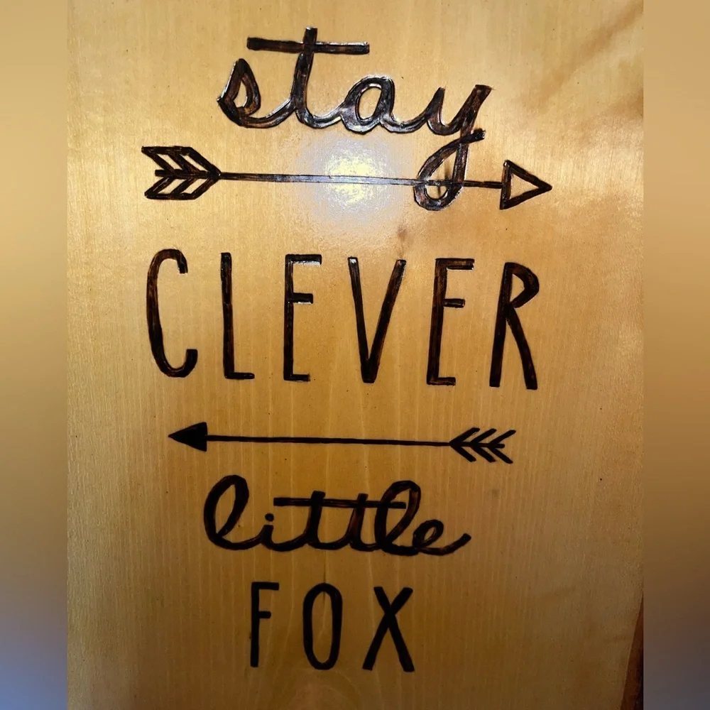 Set of 3 - handmade wooden decor - Picture 4 of 4